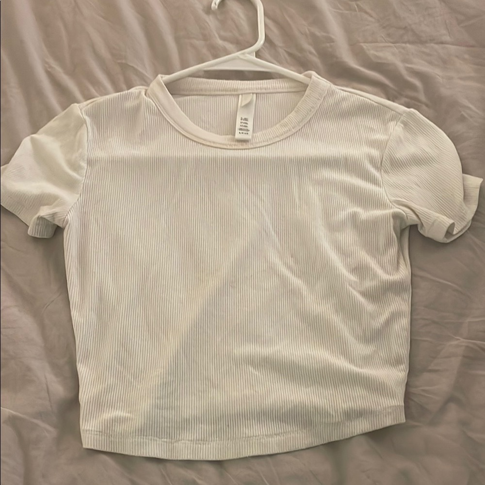 SKIMS White Ribbed Women's Top